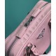 Fake Prada Medium Antique Nappa Leather Top Handle Bag 1BB092 Pink Replica Fake Prada Medium Antique Nappa Leather Top Handle Bag 1BB092 Pink Replica