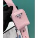 Fake Prada Medium Antique Nappa Leather Top Handle Bag 1BB092 Pink Replica Fake Prada Medium Antique Nappa Leather Top Handle Bag 1BB092 Pink Replica
