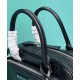Replica Prada Antique Nappa Leather Multi-pocket Top-handle Bag 1BB099 Black Replica Prada Antique Nappa Leather Multi-pocket Top-handle Bag 1BB099 Black
