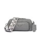 Replica Prada Nappa Antique Leather Multi-pocket Shoulder Bag 1BH198 Gray Replica Prada Nappa Antique Leather Multi-pocket Shoulder Bag 1BH198 Gray
