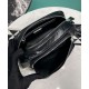 Replica Prada Nappa Antique Leather Multi-pocket Shoulder Bag 1BH198 Black Fake Prada Nappa Antique Leather Multi-pocket Shoulder Bag 1BH198 Black Replica