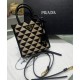 Replica Prada Symbole Jacquard Fabric Micro Bag Black Replica Prada Symbole Jacquard Fabric Micro Bag Black