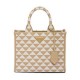 Replica Prada Small Prada Symbole Embroidered Fabric Handbag 1BA354 Cream Fake Prada Small Prada Symbole Embroidered Fabric Handbag 1BA354 Cream Replica