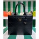 Fake Prada Medium Leather Prada Symbole Bag With Topstitching 1BA378 Black Replica Fake Prada Medium Leather Prada Symbole Bag With Topstitching 1BA378 Black Replica