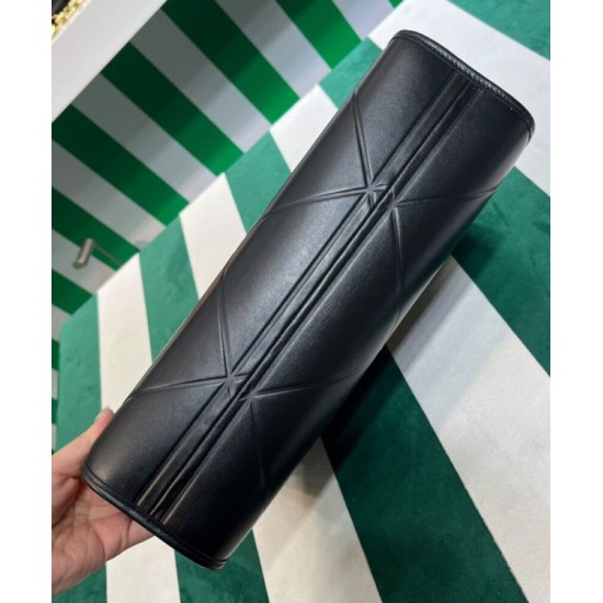 Fake Prada Medium Leather Prada Symbole Bag With Topstitching 1BA378 Black Replica Fake Prada Medium Leather Prada Symbole Bag With Topstitching 1BA378 Black Replica