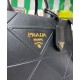 Replica Prada Small leather Prada Symbole Bag With Topstitching 1BA379 Black Replica Prada Small leather Prada Symbole Bag With Topstitching 1BA379 Black