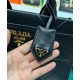 Replica Prada Small leather Prada Symbole Bag With Topstitching 1BA379 Black Replica Prada Small leather Prada Symbole Bag With Topstitching 1BA379 Black