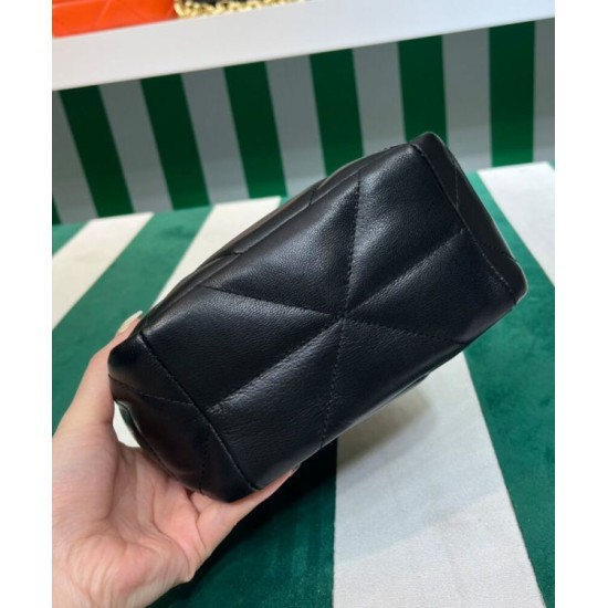 Replica Prada Small Nappa-leather Tote Bag With Topstitching 1BG451 Black Replica Prada Small Nappa-leather Tote Bag With Topstitching 1BG451 Black
