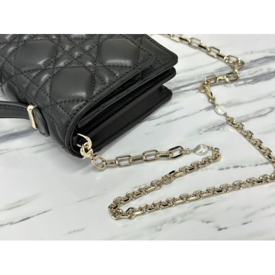 Replica Christian Dior Miss Dior Lady Dior Mini Bag Black Replica Christian Dior Miss Dior Lady Dior Mini Bag Black