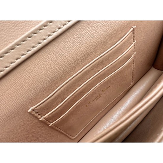 Replica Christian Dior Miss Dior Lady Dior Mini Bag Apricot Replica Christian Dior Miss Dior Lady Dior Mini Bag Apricot