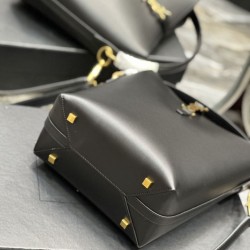 Replica YSL Saint Laurent Le 5 A 7 Bucket Bag Black