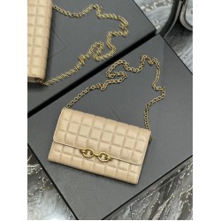 Replica YSL Saint Laurent Le Maillon Chain Wallet Apricot Replica YSL Saint Laurent Le Maillon Chain Wallet Apricot