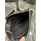 Replica YSL Saint Laurent Gaby Zipped Cosmetic Pouch 23CM Black