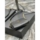 Fake YSL Saint Laurent Gaby Zipped Pouch Chain Bag 18cm Black Replica