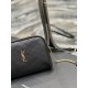 Fake YSL Saint Laurent Gaby Zipped Pouch Chain Bag 18cm Black Replica
