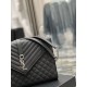 Replica YSL Saint Laurent Large Envelope Bag Mix Matelasse Black 31cm Fake YSL Saint Laurent Large Envelope Bag Mix Matelasse Black 31cm Replica
