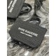 Replica YSL Saint Laurent Rive Gauche Embroidered Tote Bag Black
