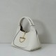 Replica Gucci Softbit Medium /Maxi Top Handle Half Moon Bag 837466 White
