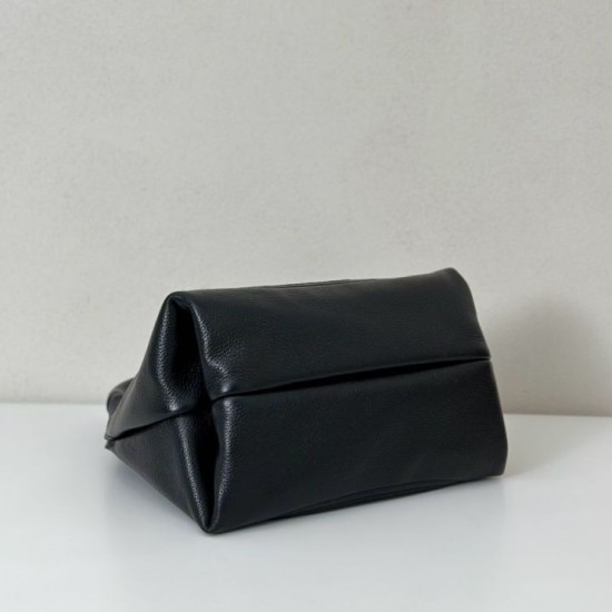 Replica Gucci Softbit Medium /Maxi Top Handle Half Moon Bag 837466 Black