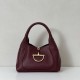 Replica Gucci Softbit Medium /Maxi Top Handle Half Moon Bag 837466 Red