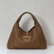 Replica Gucci Softbit Medium /Maxi Top Handle Half Moon Bag 837466 Brown
