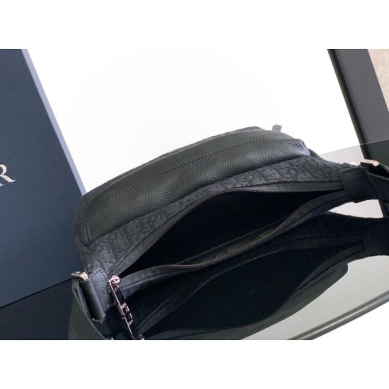 Replica Dior Small Rider Soft Hobo Men Bag Dior Oblique Jacquard Black Fake Replica Dior Small Rider Soft Hobo Men Bag Dior Oblique Jacquard Black Fake