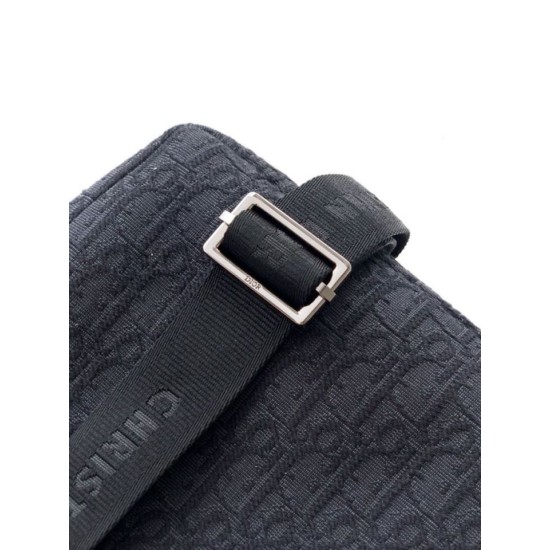 Replica Dior Small Rider Soft Hobo Men Bag Dior Oblique Jacquard Black Fake Replica Dior Small Rider Soft Hobo Men Bag Dior Oblique Jacquard Black Fake