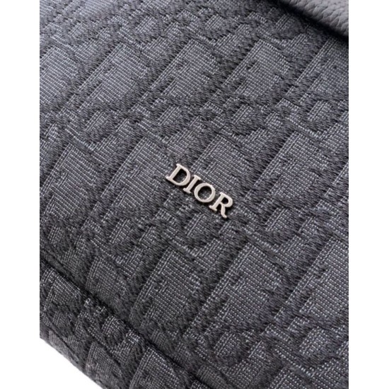 Replica Dior Small Rider Soft Hobo Men Bag Dior Oblique Jacquard Black Fake Replica Dior Small Rider Soft Hobo Men Bag Dior Oblique Jacquard Black Fake