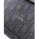 Replica Dior Small Rider Soft Hobo Men Bag Dior Oblique Jacquard Black Fake Replica Dior Small Rider Soft Hobo Men Bag Dior Oblique Jacquard Black Fake