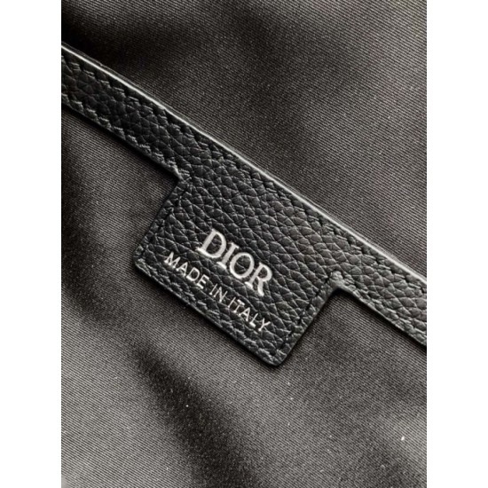 Replica Dior Medium Rider Soft Hobo Bag Dior Oblique Jacquard Black/Beige Fake Replica Dior Medium Rider Soft Hobo Bag Dior Oblique Jacquard Black/Beige Fake