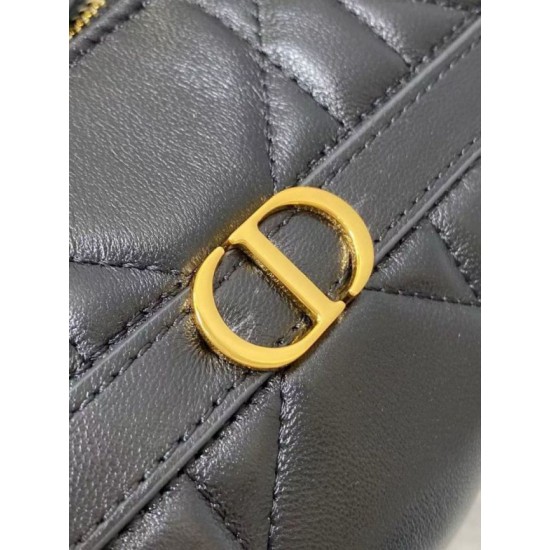 Replica Dior Miss Caro Cigale Mini Bag Macrocannage Black Fake Replica Dior Miss Caro Cigale Mini Bag Macrocannage Black Fake