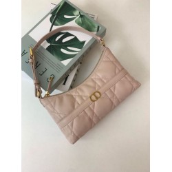 Replica Dior Miss Caro Cigale Mini Bag Macrocannage Apricot Fake