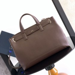 Replica Dior Medium Dior Normandie Tote Men Bag Brown  Fake