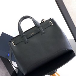 Replica Dior Medium Dior Normandie Tote Men Bag Black Fake