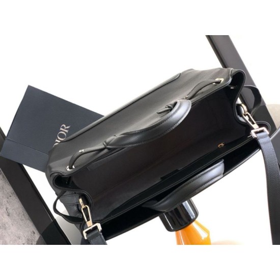 Replica Dior Medium Dior Normandie Tote Men Bag Black Fake Replica Dior Medium Dior Normandie Tote Men Bag Black Fake