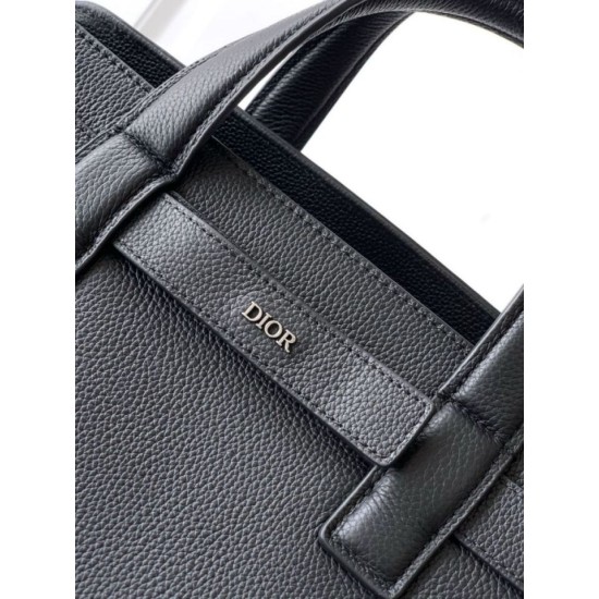 Replica Dior Medium Dior Normandie Tote Men Bag Black Fake Replica Dior Medium Dior Normandie Tote Men Bag Black Fake