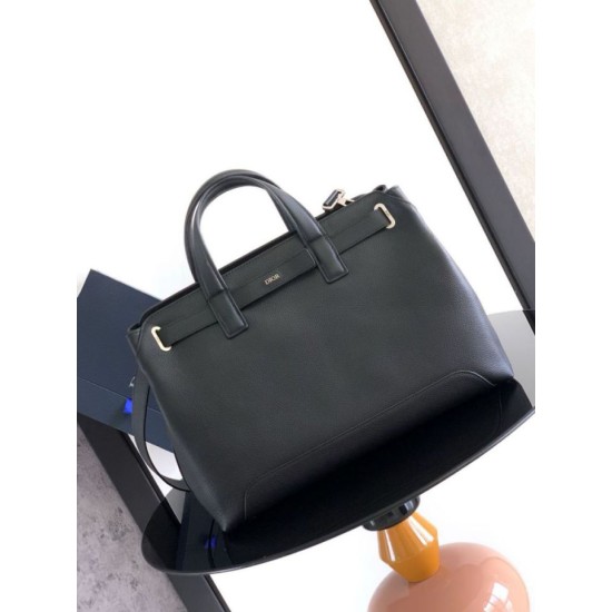Replica Dior Medium Dior Normandie Tote Men Bag Black Fake Replica Dior Medium Dior Normandie Tote Men Bag Black Fake