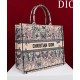 Replica Dior Large Dior Book Tote M1286 Apricot embroidered with Pietro Ruffo's blue Toile de Jouy Papillon motif Fake Replica Dior Large Dior Book Tote M1286 Apricot embroidered with Pietro Ruffo's blue Toile de Jouy Papillon motif Fake