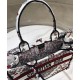 Replica Dior Medium Dior Book Tote Bag embroidered with Pietro Ruffo's multicolor M1286 Red Fake Replica Dior Medium Dior Book Tote Bag embroidered with Pietro Ruffo's multicolor M1286 Red Fake