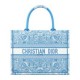 Replica Dior Medium Dior Book Tote M1286 embroidered with the celestial D-Butterfly Paisley motif blue/white Fake Replica Dior Medium Dior Book Tote M1286 embroidered with the celestial D-Butterfly Paisley motif blue/white Fake