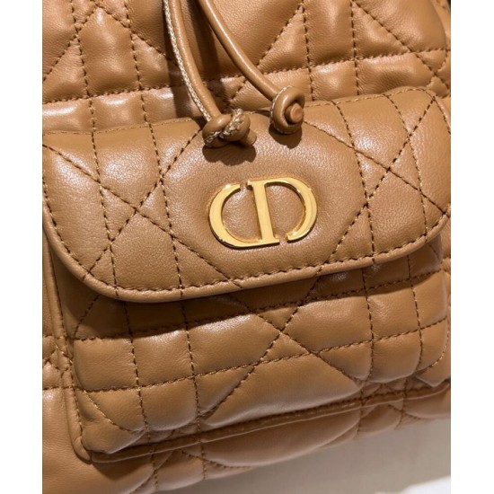Replica Dior Small Dior Caro Bucket Bag M3372 Coffee Fake Replica Dior Small Dior Caro Bucket Bag M3372 Coffee Fake