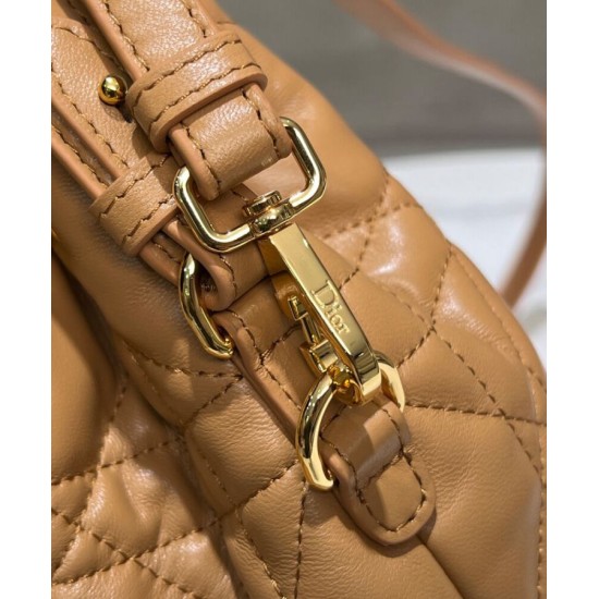 Replica Dior Small Dior Caro Bucket Bag M3372 Coffee Fake Replica Dior Small Dior Caro Bucket Bag M3372 Coffee Fake