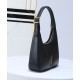 Replica YSL Saint Laurent Calypso Mini Hobo Bag Plunged Black Fake