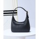 Replica YSL Saint Laurent Calypso Mini Hobo Bag Plunged Black Fake