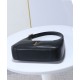 Replica YSL Saint Laurent Calypso Mini Hobo Bag Plunged Black Fake