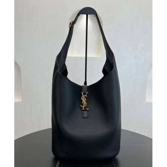 Replica YSL Saint Laurent Le 5 A 7 Bucket Bag 793088 Black Fake Replica YSL Saint Laurent Le 5 A 7 Bucket Bag 793088 Black Fake