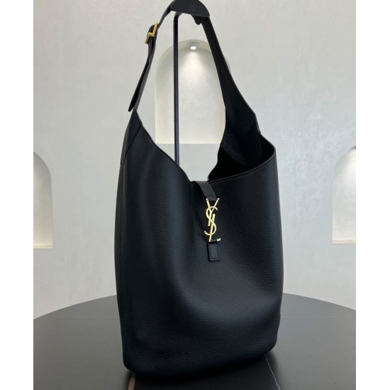 Replica YSL Saint Laurent Le 5 A 7 Bucket Bag 793088 Black Fake Replica YSL Saint Laurent Le 5 A 7 Bucket Bag 793088 Black Fake