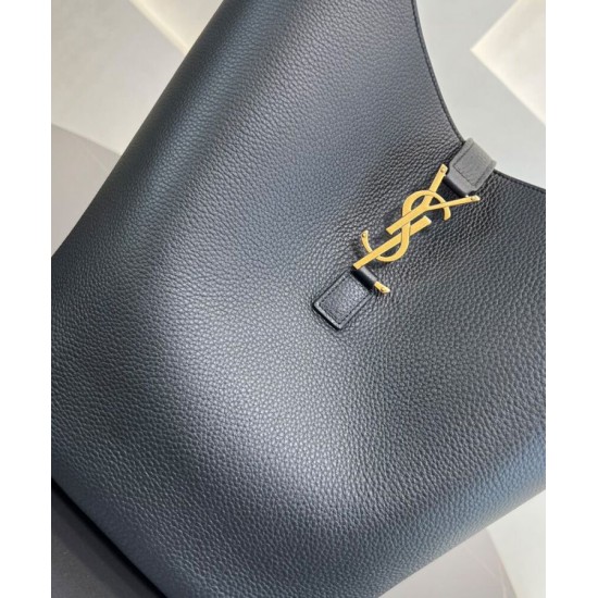 Replica YSL Saint Laurent Le 5 A 7 Bucket Bag 793088 Black Fake Replica YSL Saint Laurent Le 5 A 7 Bucket Bag 793088 Black Fake