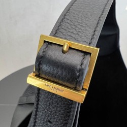 Replica YSL Saint Laurent Le 5 A 7 Bucket Bag 793088 Black Fake