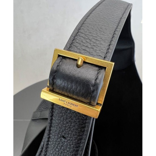 Replica YSL Saint Laurent Le 5 A 7 Bucket Bag 793088 Black Fake Replica YSL Saint Laurent Le 5 A 7 Bucket Bag 793088 Black Fake